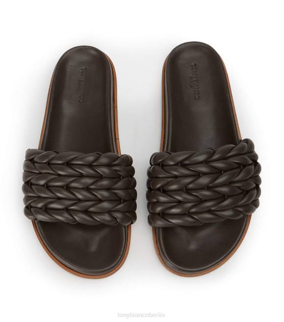 Sandalen| de Tony Bianco Frauen Layton-Sandalen Schoko-Nappa 4624663